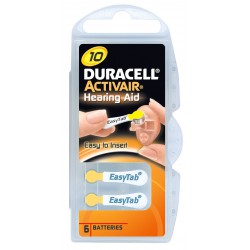 Duracell  DA10 Baterija klausos aparatams 